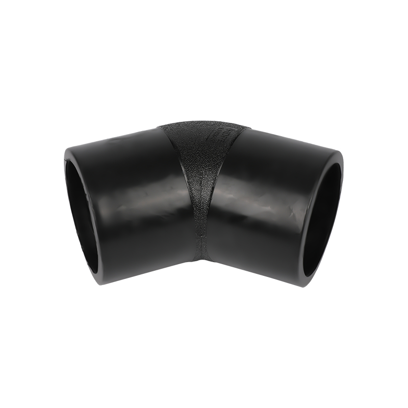 HDPE Butt Comhleá 45 Céim Elbow