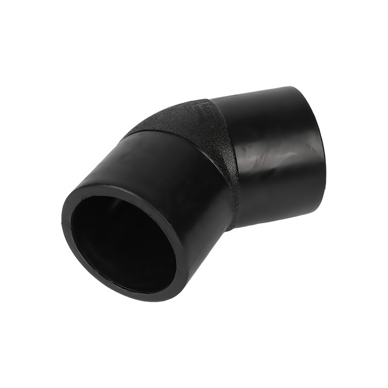 HDPE Butt Comhleá 45 Céim Elbow