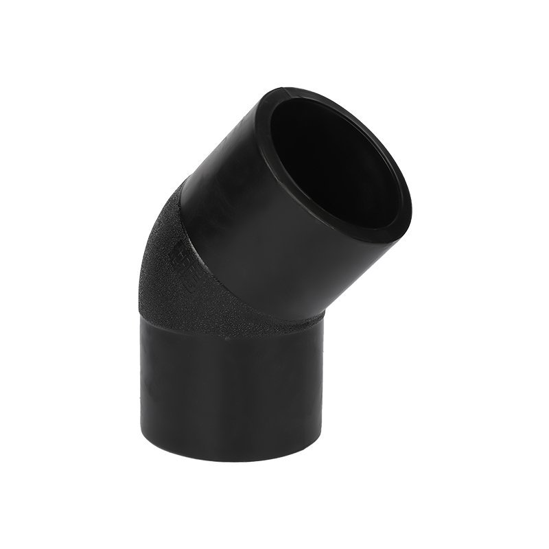 HDPE Butt Comhleá 45 Céim Elbow