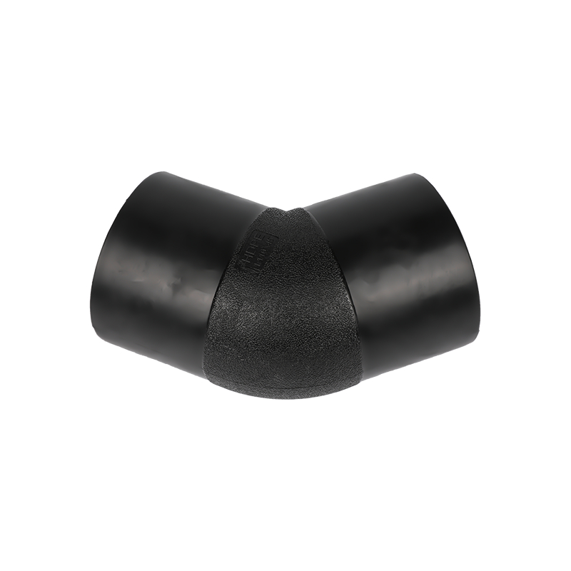 HDPE Butt Comhleá 45 Céim Elbow